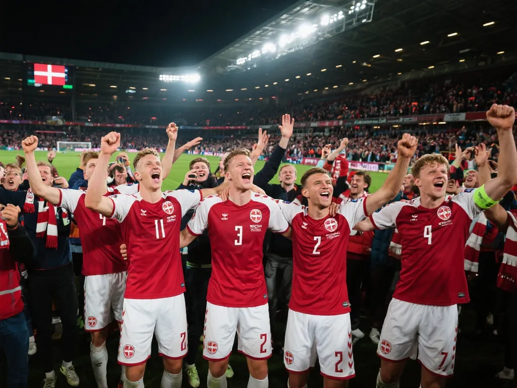 绿茵场上的北欧奇迹：丹麦队提前锁定预选赛出线名额